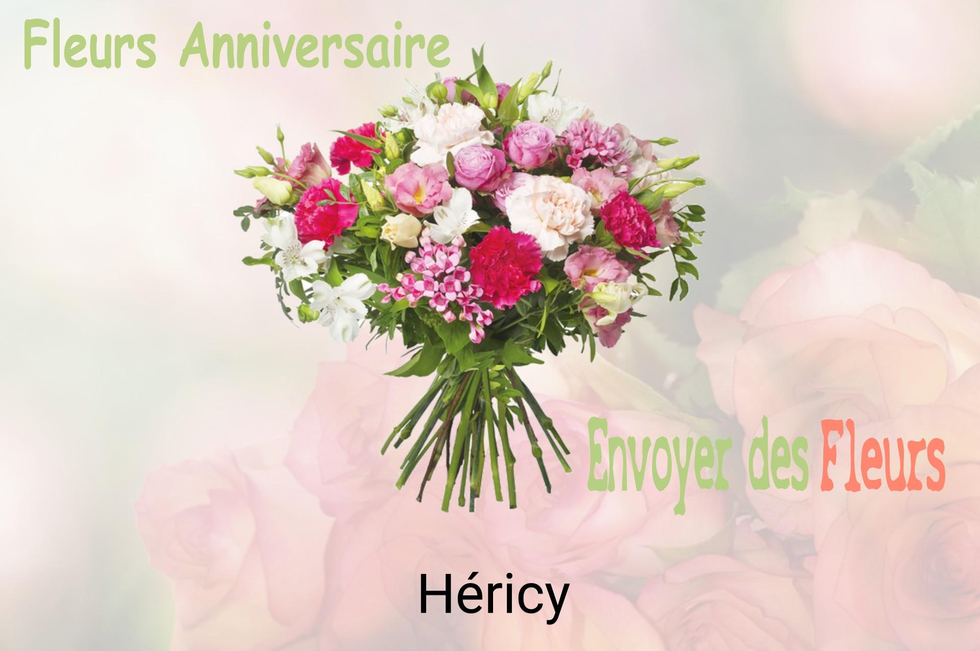 Bouquet de fleurs d’anniversaire livré à Héricy