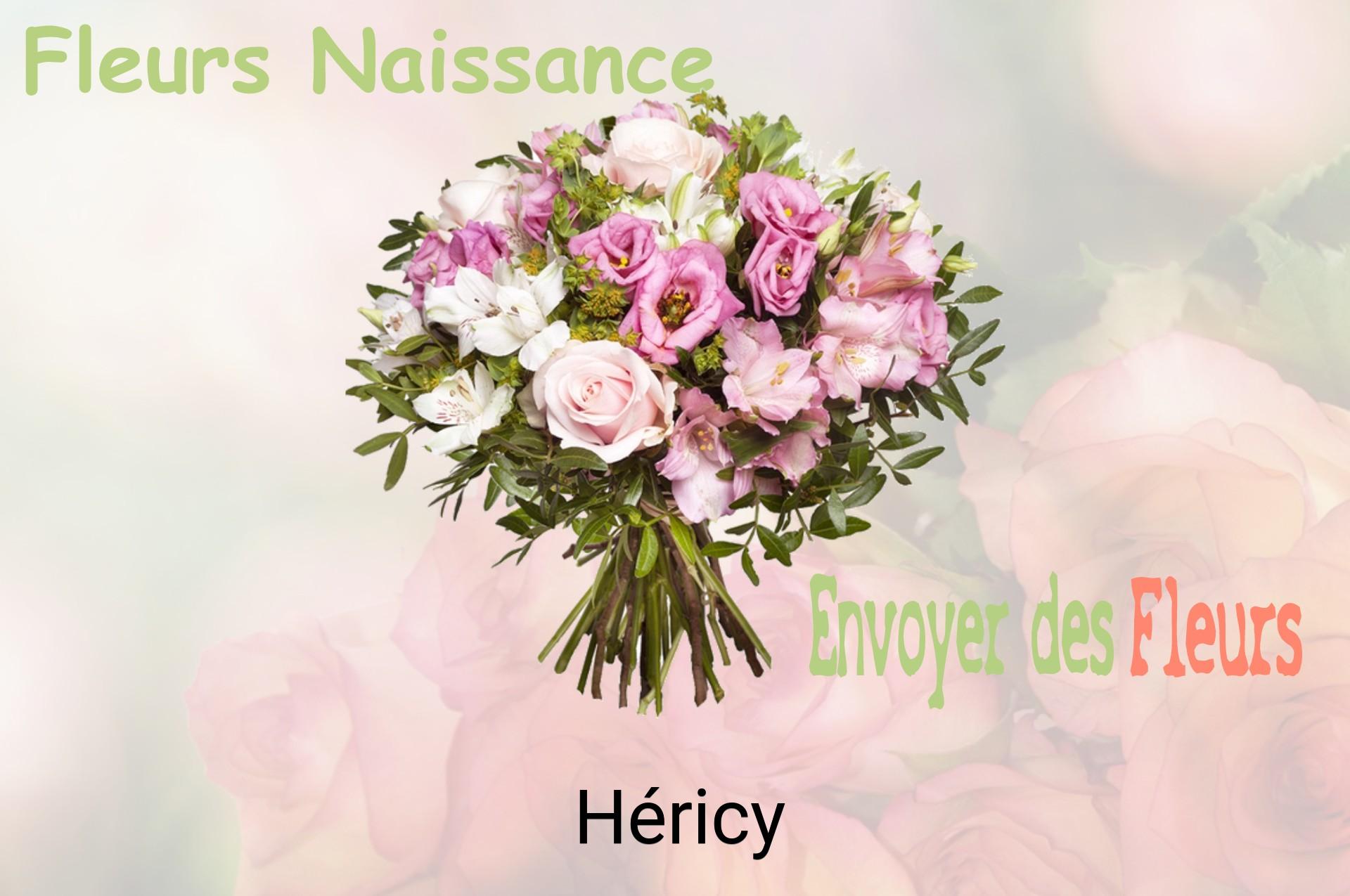 Bouquet de fleurs de naissance livré à Héricy